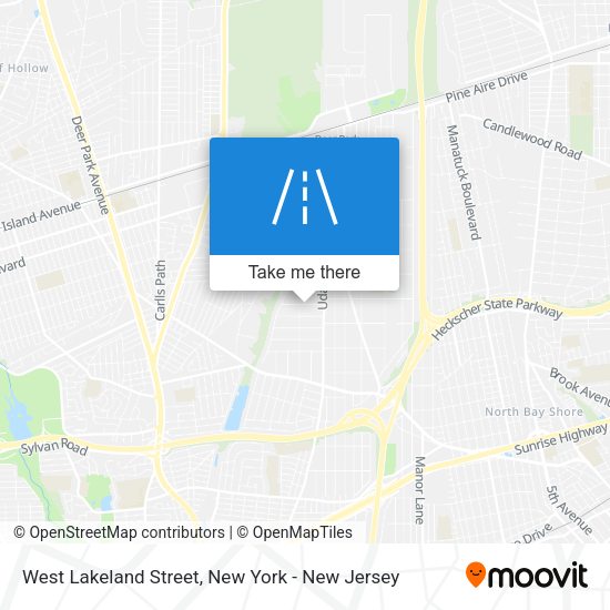 Mapa de West Lakeland Street