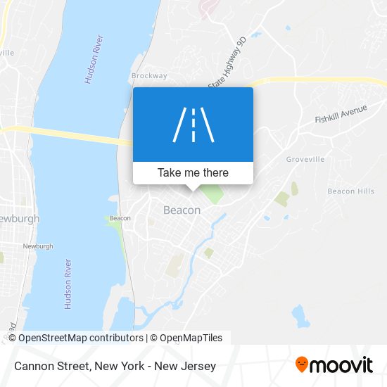 Mapa de Cannon Street