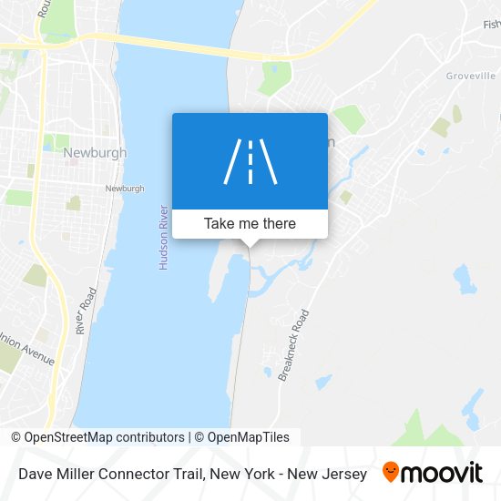 Dave Miller Connector Trail map