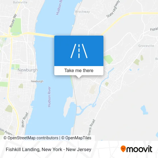 Fishkill Landing map