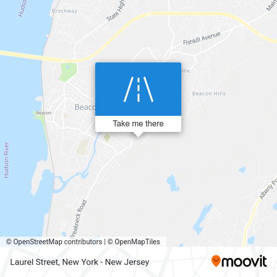Mapa de Laurel Street