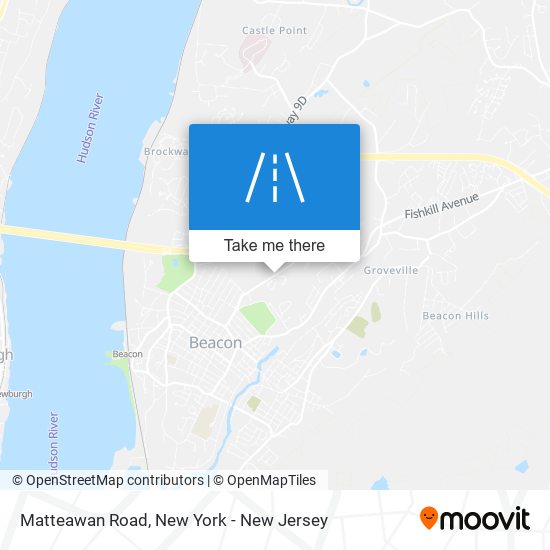 Matteawan Road map