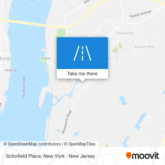 Schofield Place map