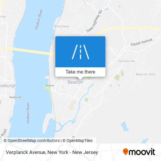 Mapa de Verplanck Avenue