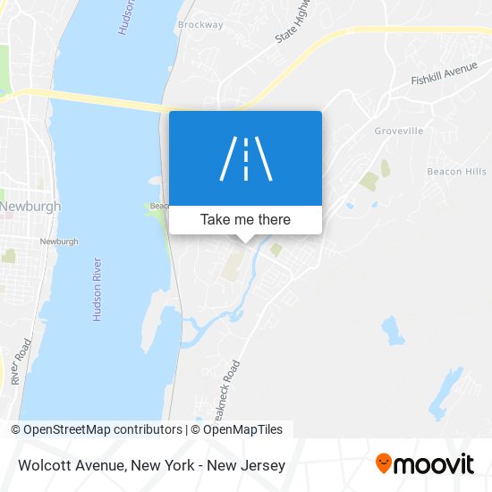 Mapa de Wolcott Avenue