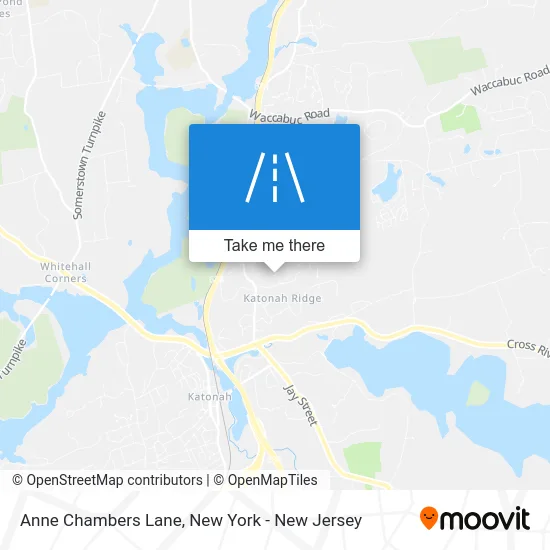 Anne Chambers Lane map