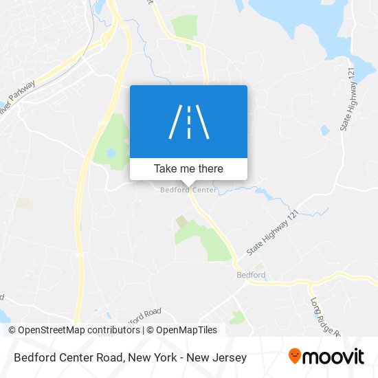 Mapa de Bedford Center Road
