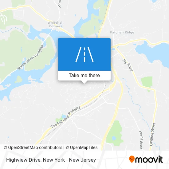 Highview Drive map