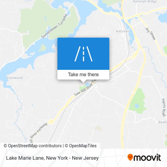 Lake Marie Lane map