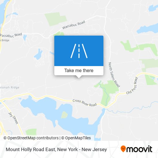 Mapa de Mount Holly Road East
