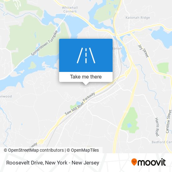 Mapa de Roosevelt Drive