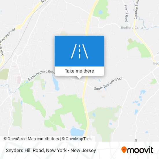 Snyders Hill Road map