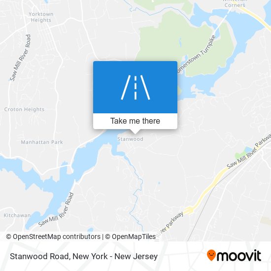 Mapa de Stanwood Road