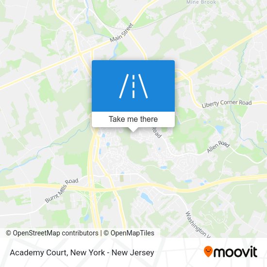 Academy Court map