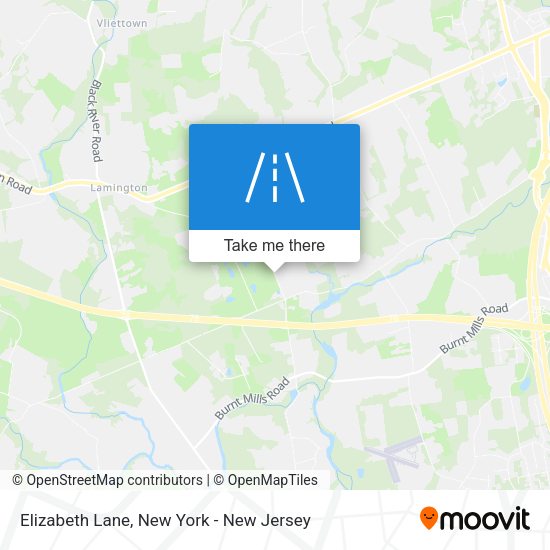 Mapa de Elizabeth Lane