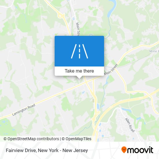 Fairview Drive map