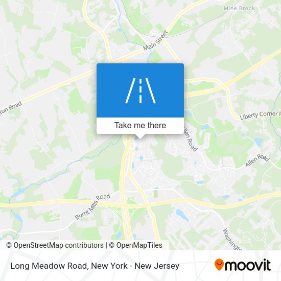 Mapa de Long Meadow Road