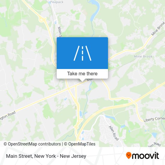 Mapa de Main Street