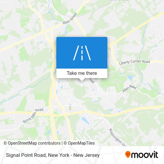 Mapa de Signal Point Road