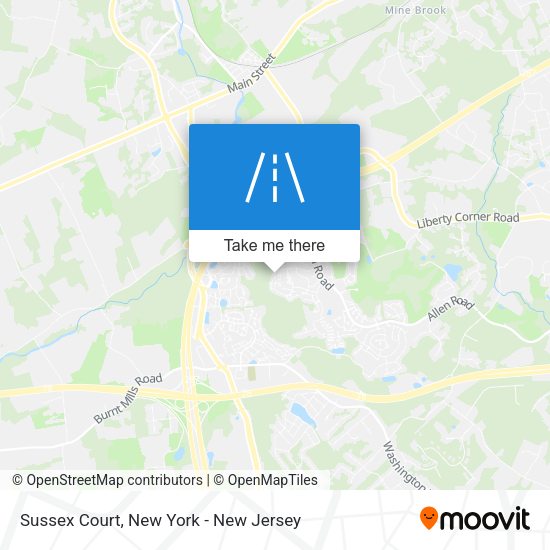 Mapa de Sussex Court