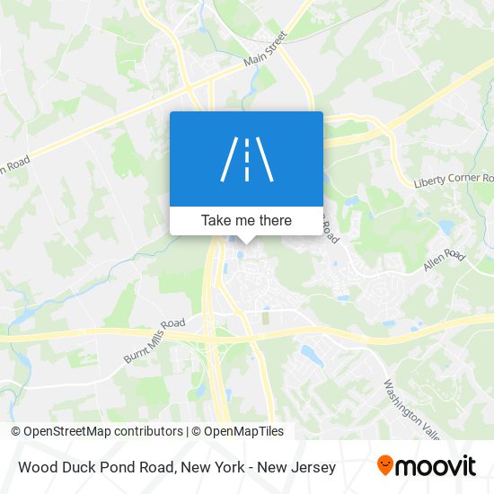 Mapa de Wood Duck Pond Road