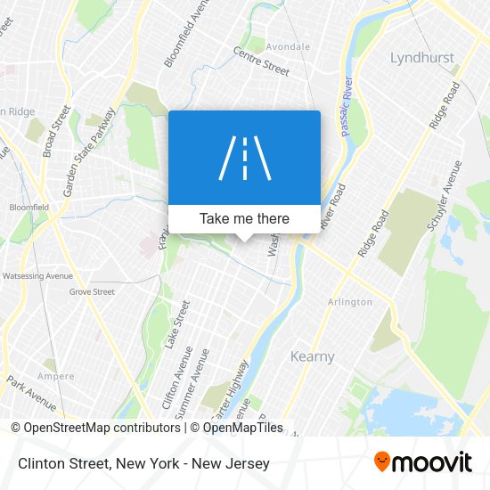 Mapa de Clinton Street