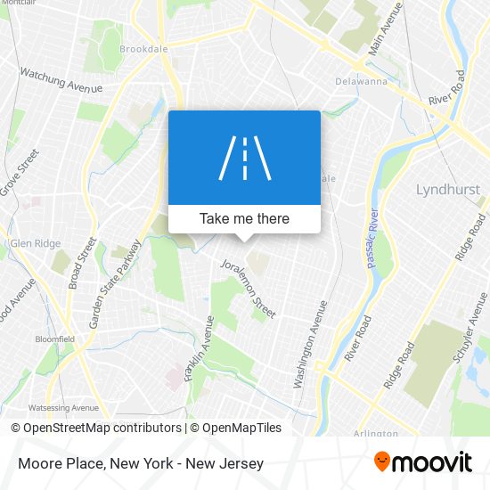 Moore Place map