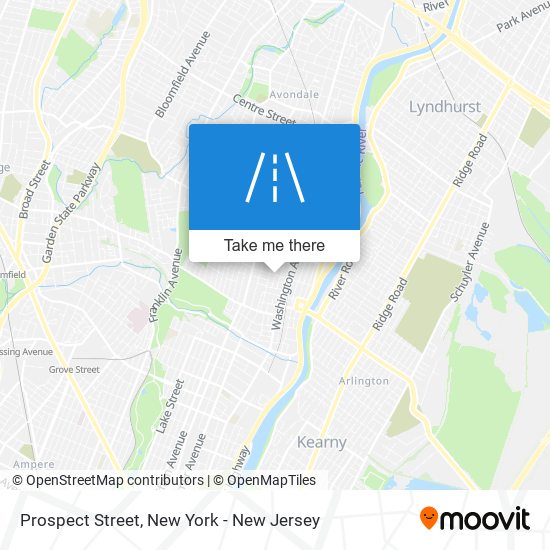 Prospect Street map