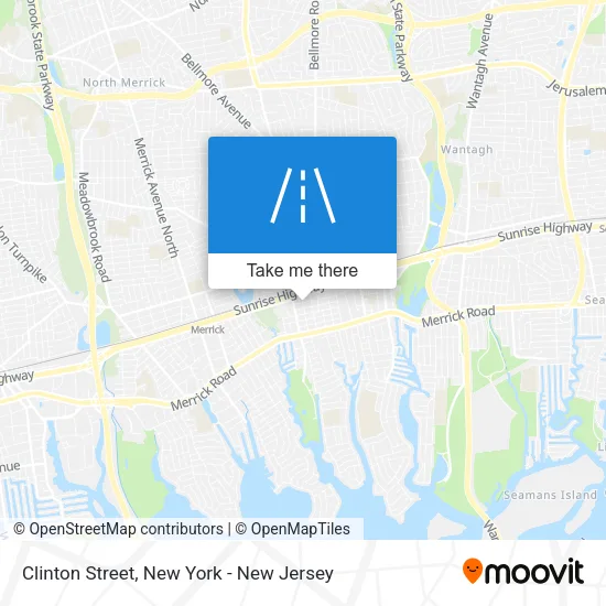 Clinton Street map