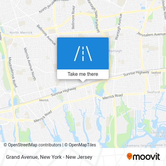 Mapa de Grand Avenue