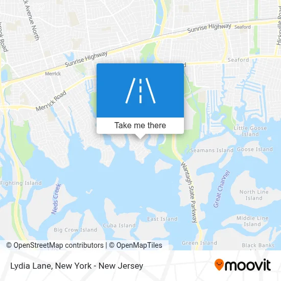 Lydia Lane map