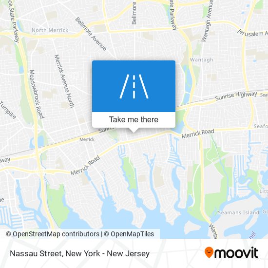 Nassau Street map