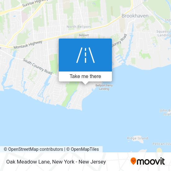 Mapa de Oak Meadow Lane