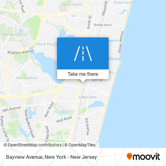 Bayview Avenue map