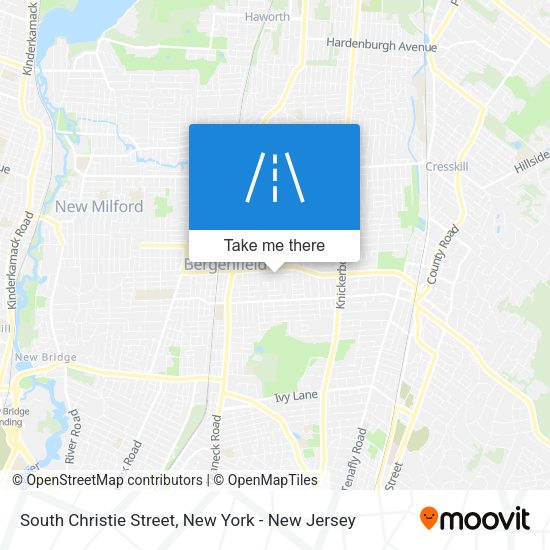 Mapa de South Christie Street
