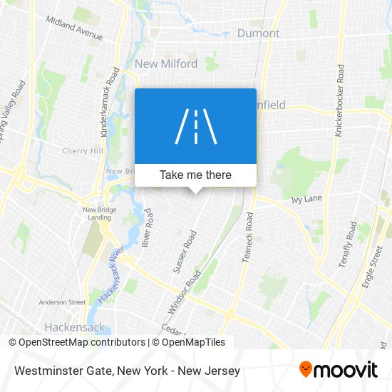 Westminster Gate map