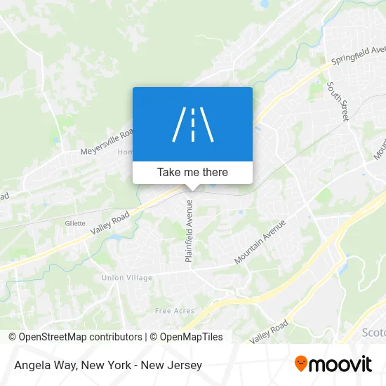 Angela Way map