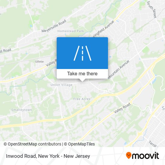 Mapa de Inwood Road