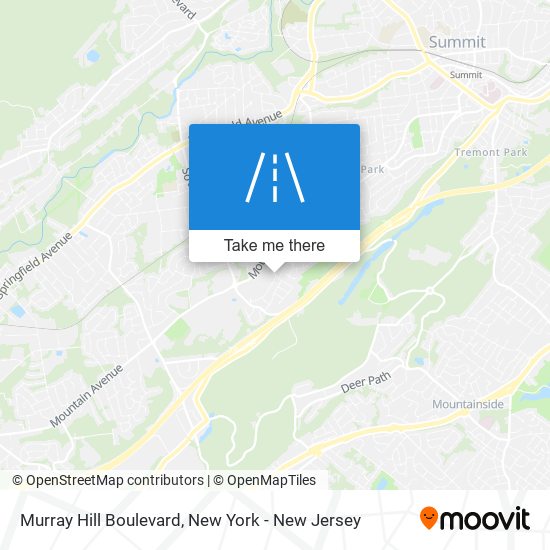 Murray Hill Boulevard map