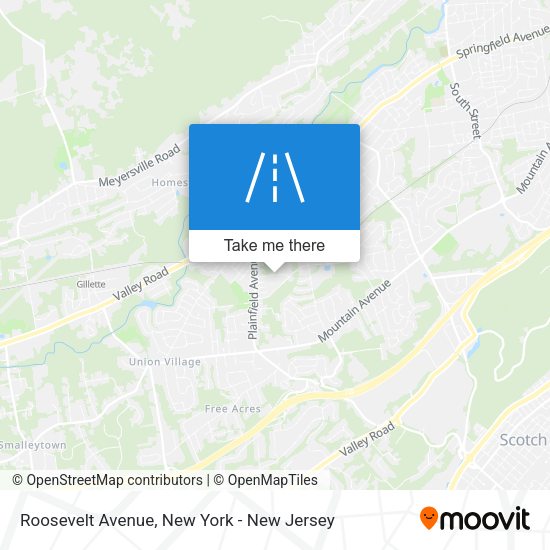 Mapa de Roosevelt Avenue