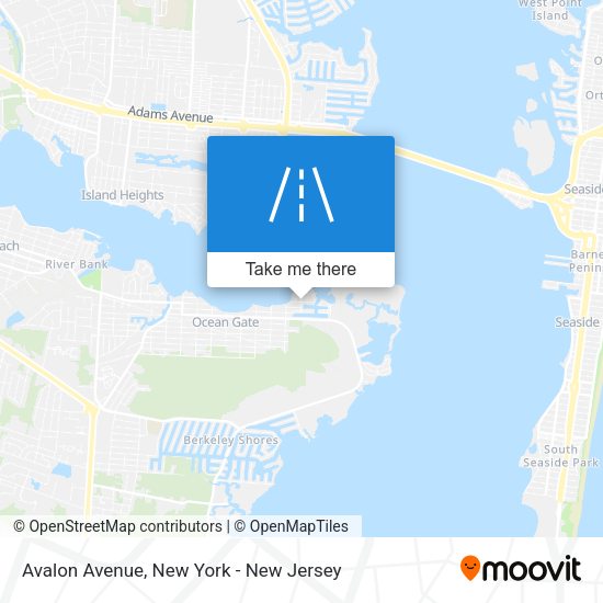 Mapa de Avalon Avenue