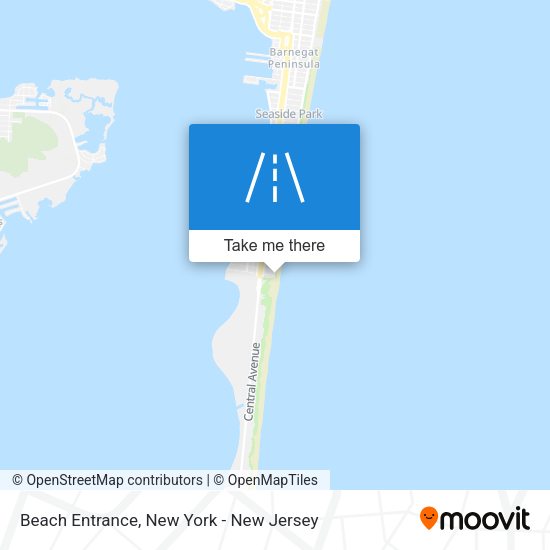 Mapa de Beach Entrance