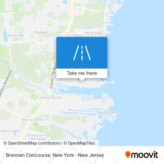 Brennan Concourse map