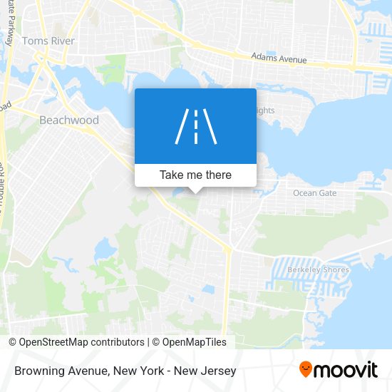 Mapa de Browning Avenue