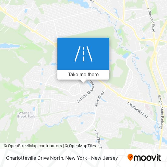 Mapa de Charlotteville Drive North