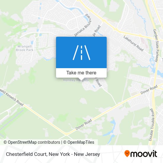 Mapa de Chesterfield Court