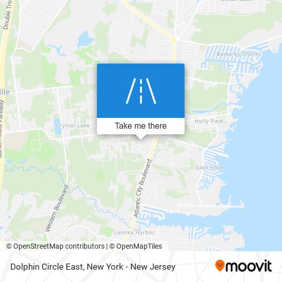 Mapa de Dolphin Circle East
