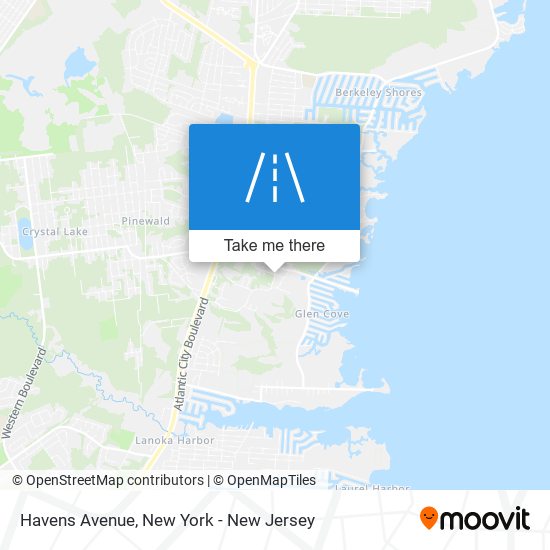 Havens Avenue map
