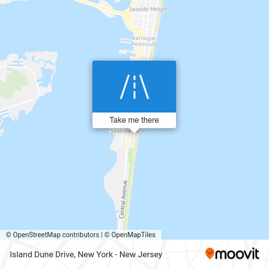 Island Dune Drive map