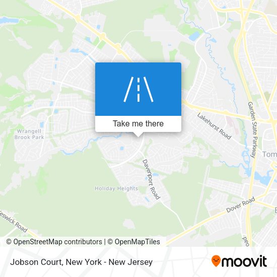 Jobson Court map